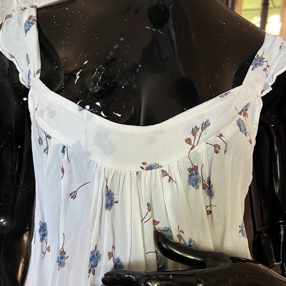 White rayon print tank - Picture 2 of 6